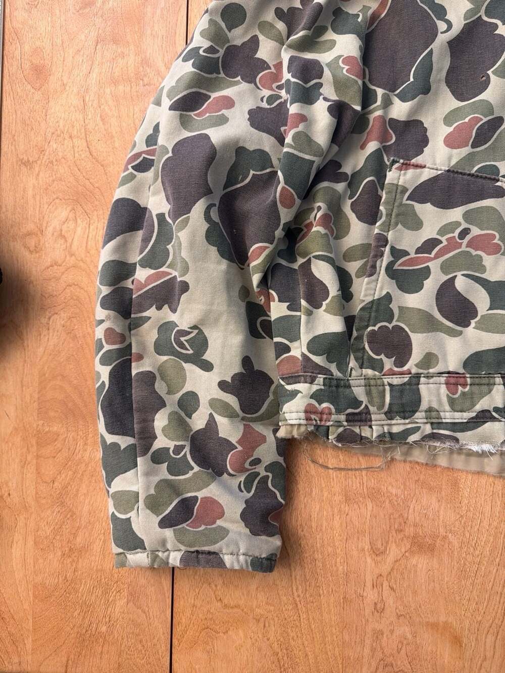 Vintage Walls Blizzard-Pruf Duck Camo Insulated Hunting Jacket